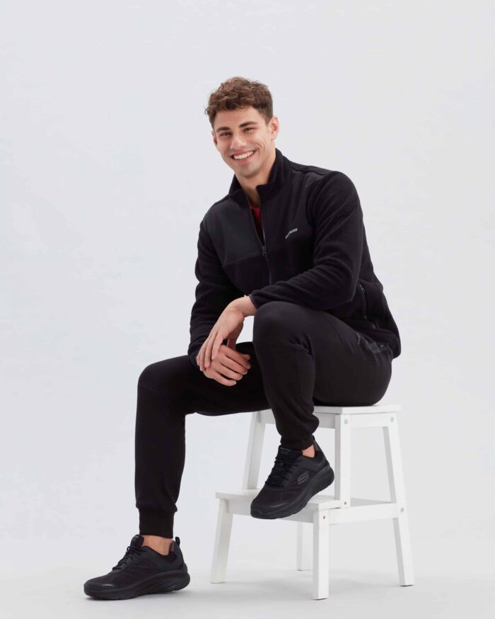 Skechers D'lux Walker Unisex Siyah Spor Ayakkabı 232044 BBK - Görsel 2