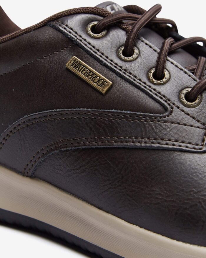 Skechers Delson - Antigo Su Geçirmez Erkek Kahverengi Günlük Ayakkabı 65693 CHOC - Görsel 7