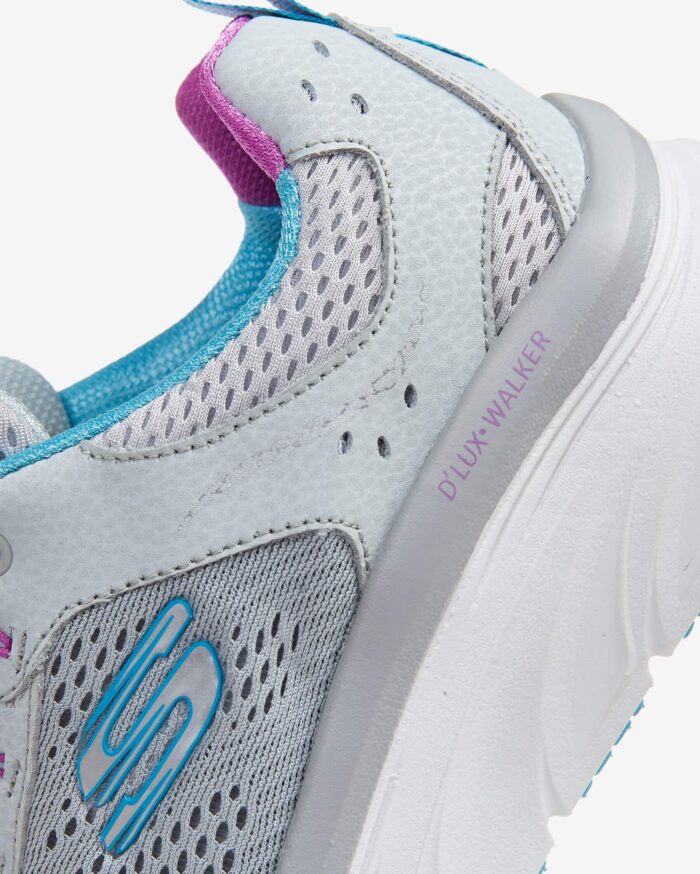 Skechers D'lux Walker - Infinite Motion Kadın Gri Spor Ayakkabı 149023 LGMT - Görsel 7