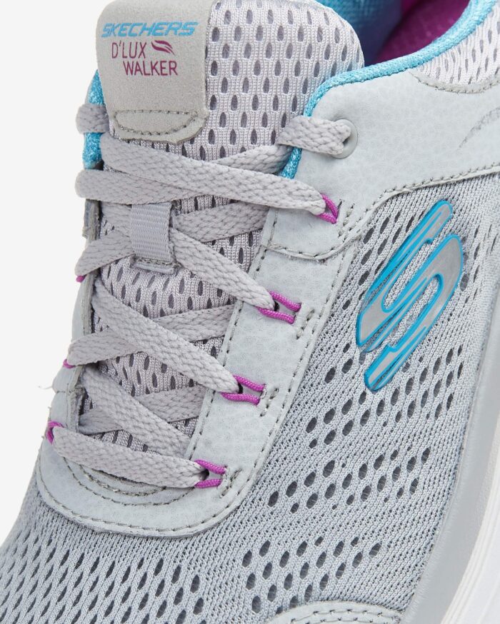 Skechers D'lux Walker - Infinite Motion Kadın Gri Spor Ayakkabı 149023 LGMT - Görsel 8