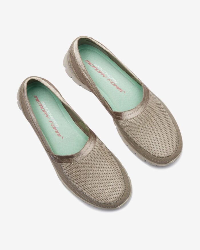 Skechers Ez Flex 3.0 Kadın Bej Spor Ayakkabı 99999548 TPE - Görsel 6