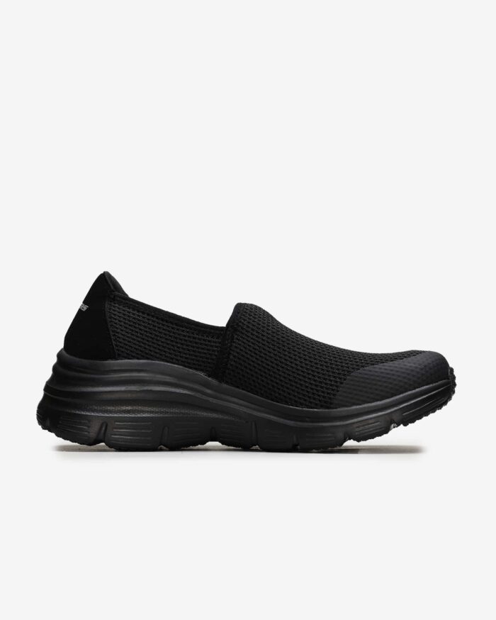 Skechers Fashion Fit Kadın Siyah Spor Ayakkabı 13312 BBK (2) Skechers Fashion Fit Kadın Siyah Spor Ayakkabı 13312 BBK - Görsel 3