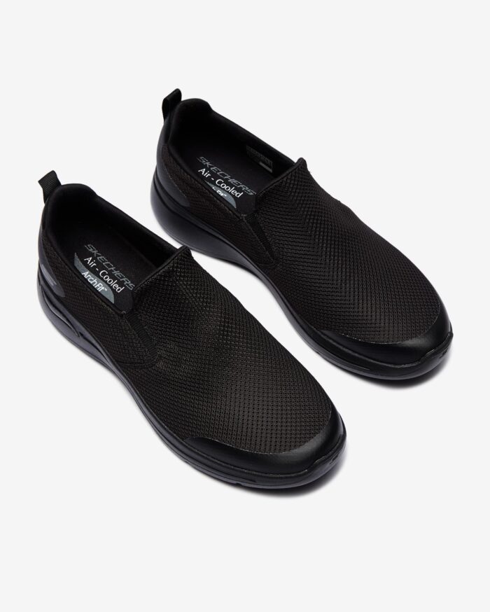 Skechers Go Walk Arch Fit - Togpath Erkek Siyah Yürüyüş Ayakkabısı 216121 BBK - Görsel 6