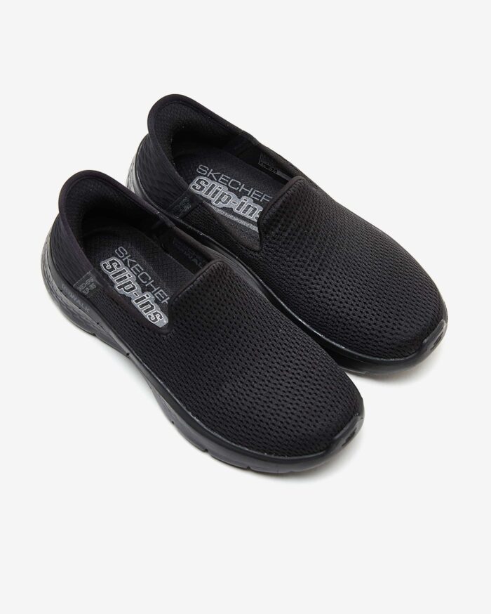 Skechers Go Walk Flex - Relish - Slip-ins Kadın Siyah Yürüyüş Ayakkabısı 124963 BBK - Görsel 7
