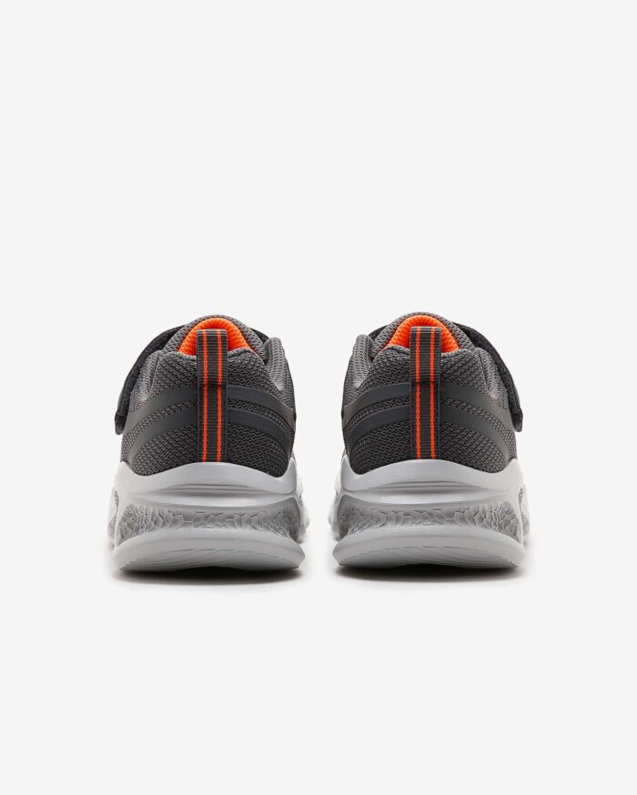 Skechers Meteor - Lights Büyük Erkek Çocuk Gri Işıklı Spor Ayakkabı 401675L CCOR - Görsel 5