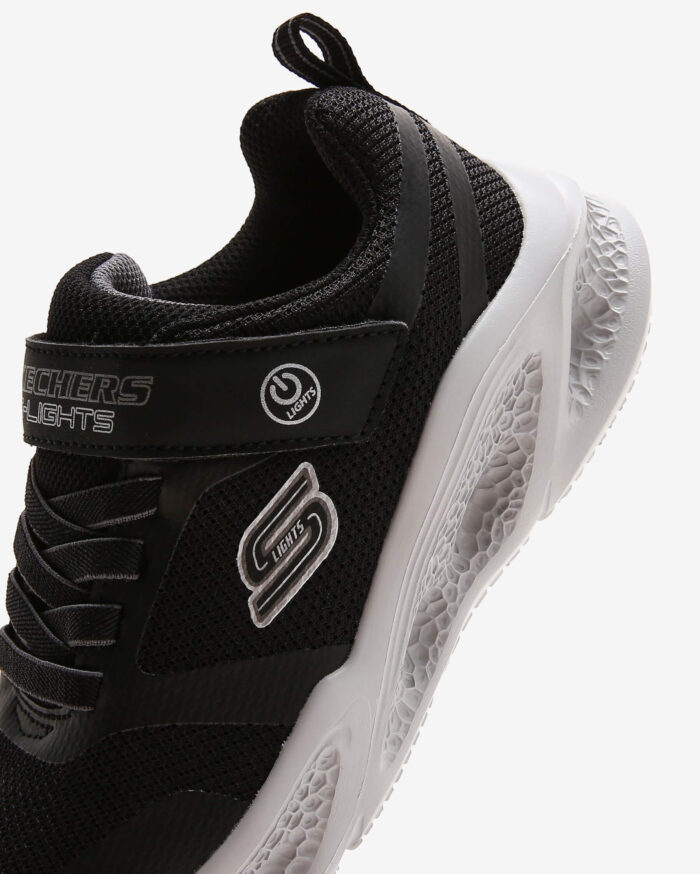 Skechers Meteor - Lights Büyük Erkek Çocuk Siyah Işıklı Spor Ayakkabı 401675L BKGY - Görsel 7