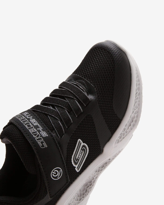 Skechers Meteor - Lights Büyük Erkek Çocuk Siyah Işıklı Spor Ayakkabı 401675L BKGY - Görsel 9