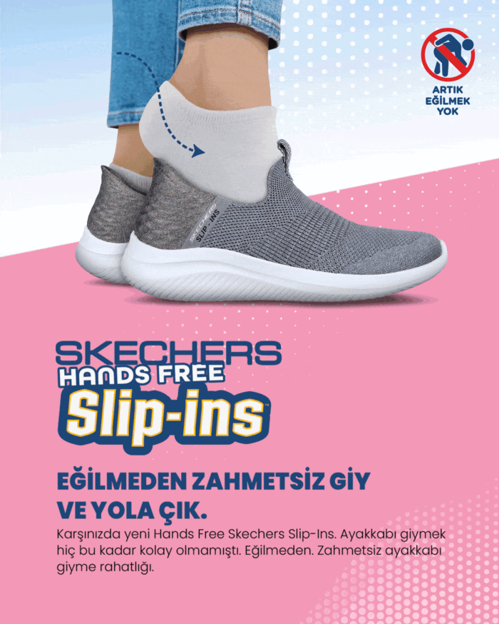 Skechers Slip-ins Sportif Life Skechers Slip-ins: Virtue - Divinity Kadın Siyah Günlük Ayakkabı 104421 BBK - Görsel 3