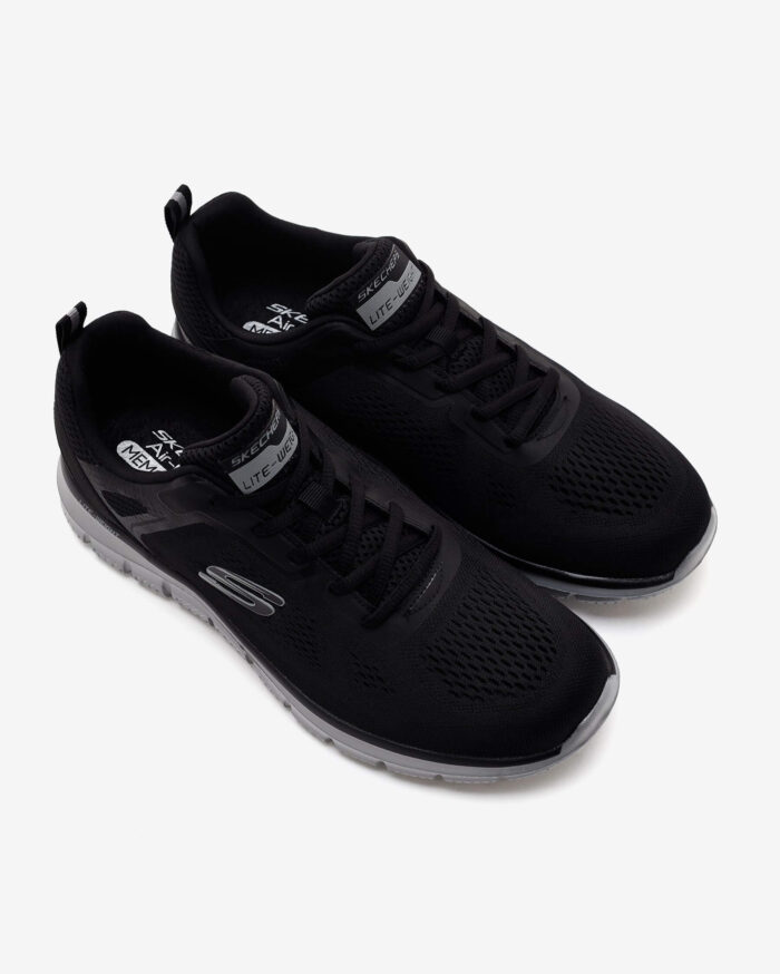 Skechers Track - Broader Vegan Erkek Siyah Spor Ayakkabı 232698TK BKCC - Görsel 6
