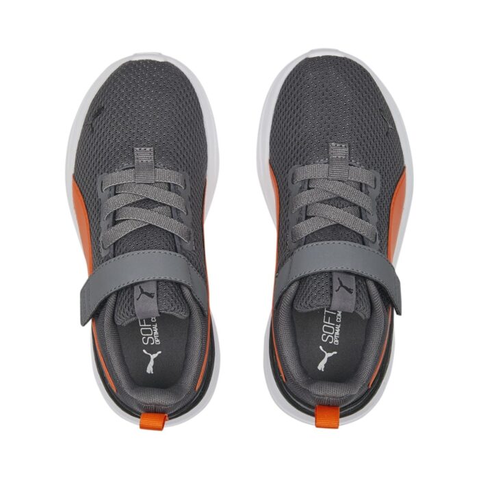Puma Anzarun Lite AC PS Unisex Çocuk Gri Spor Ayakkabı 372009 27 - Görsel 6