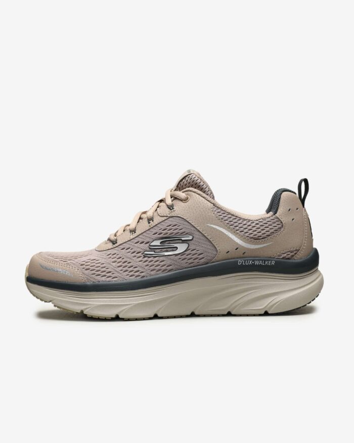 Skechers D'lux Walker Erkek Bej Spor Ayakkabı 232044 TPE (6) Skechers D'lux Walker Erkek Bej Spor Ayakkabı 232044 TPE - Görsel 1