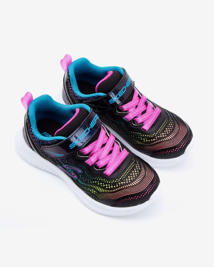 Skechers Jumpsters Kız Çocuk Siyah Spor Ayakkabı 302433N BKMT - Görsel 6