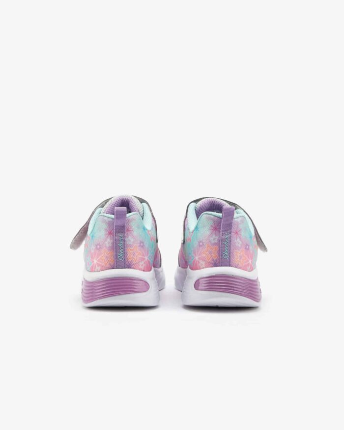 Skechers Star Sparks Kız Çocuk Gri Işıklı Ayakkabı 302324N SMLT - Görsel 5