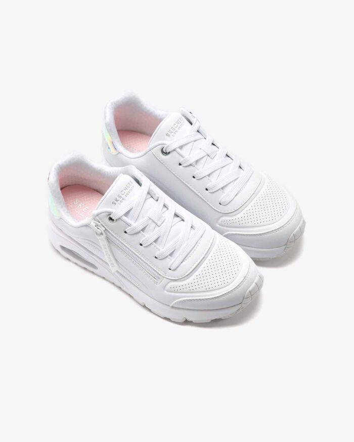 Skechers Uno Gen1 Çocuk Beyaz Sneakers 310554L WHT - Görsel 6