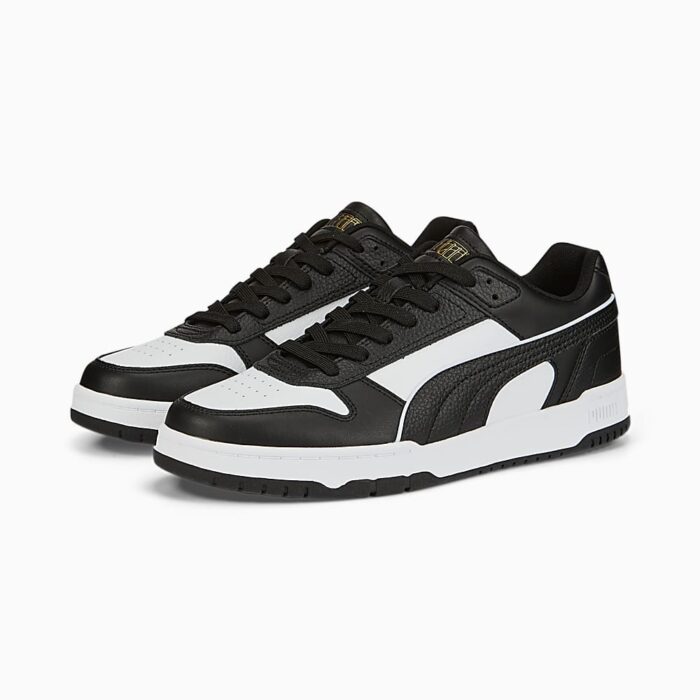 Puma Rbd Game Low Siyah-Beyaz Unisex Sneaker Ayakkabı 38637307 - Görsel 4