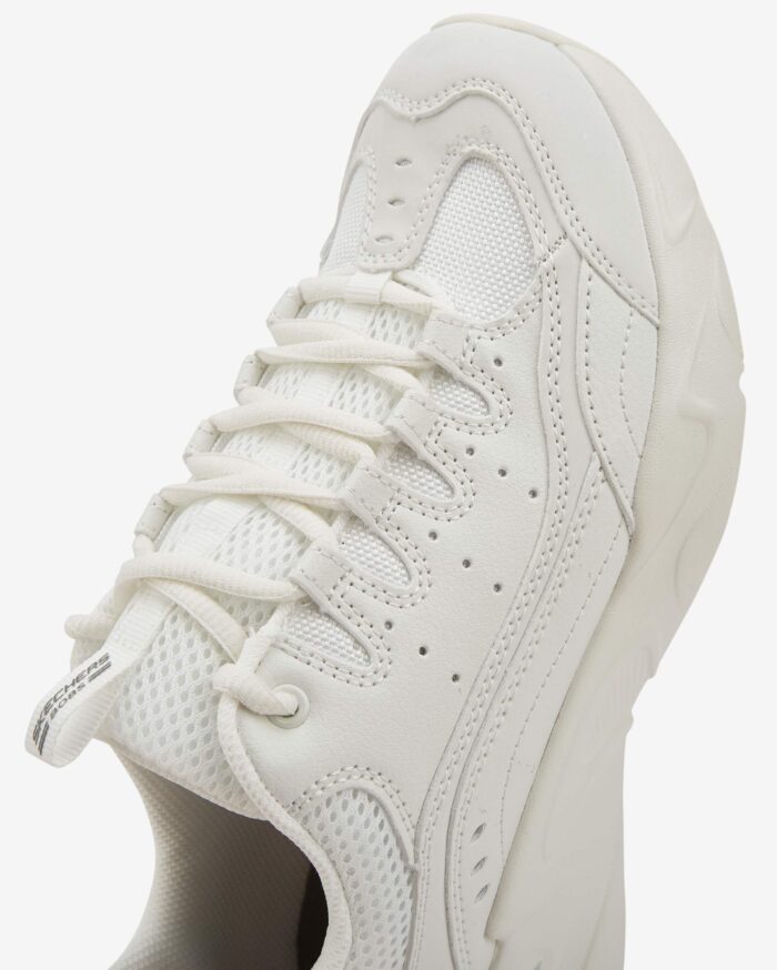 Skechers Bobs Bamina - Star Strikez Kadın Beyaz Spor Ayakkabı 117355 OFWT - Görsel 7