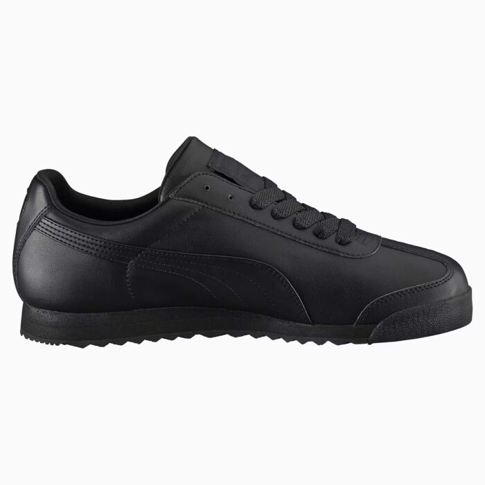 Puma Roma Basic Black-Black Unisex Siyah Spor Ayakkabı 353572 17 - Görsel 3