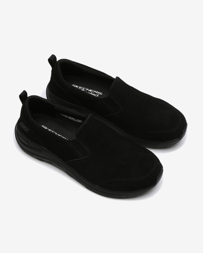 Skechers Go Walk Outdoor - Mountain Views Kadın Siyah Yürüyüş Ayakkabısı 124427 BBK - Görsel 6