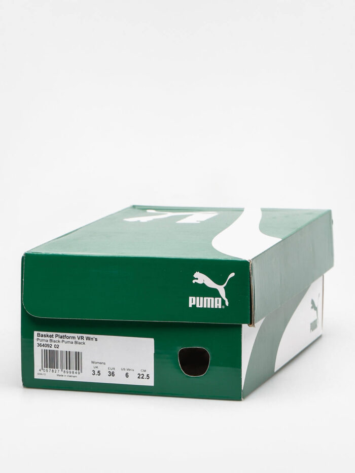 Puma Basket Platform Vr Wn S Black-Black Kadın Siyah Sneaker 364092 2 - Görsel 10