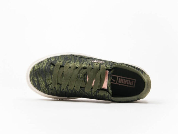 Puma Basket Platform Vr Wn S Olive Night Kadın Yeşil Sneaker 364092 1 - Görsel 6