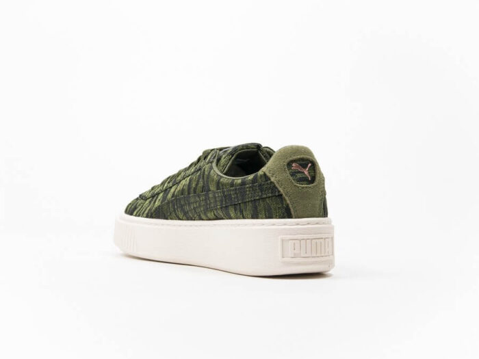 Puma Basket Platform Vr Wn S Olive Night Kadın Yeşil Sneaker 364092 1 - Görsel 4